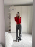 Ivy Top (Rouge Cerise)