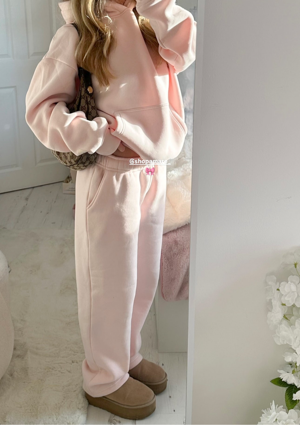 COZY Bas (rose guimauve)