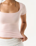 Cleo Top (rose guimauve)
