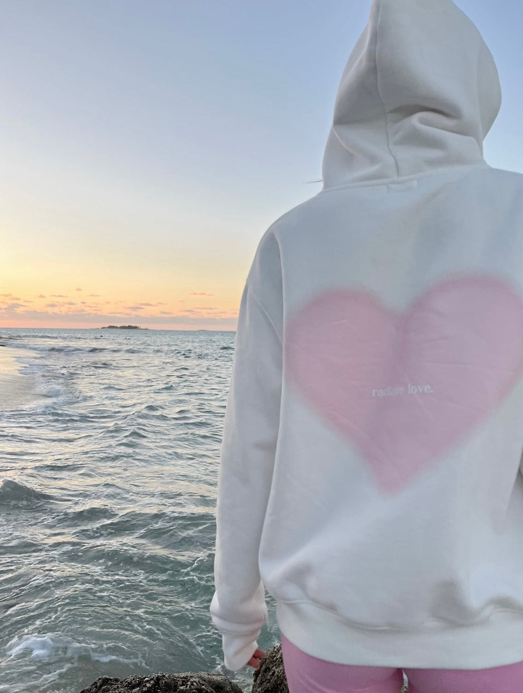 Sweat à Capuche Radiate Love