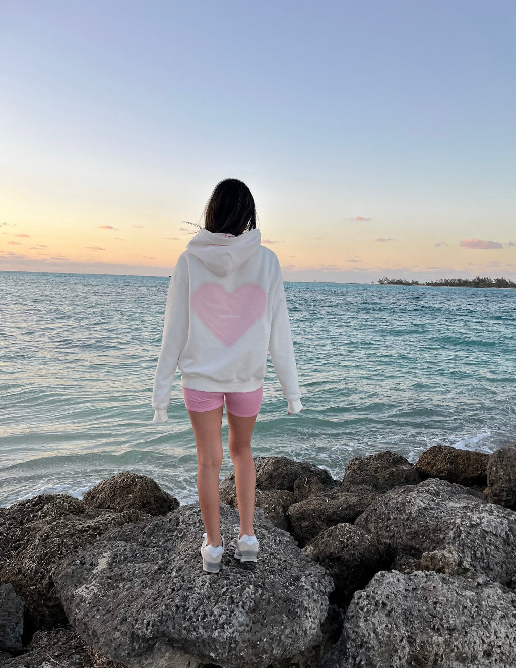 Sweat à Capuche Radiate Love