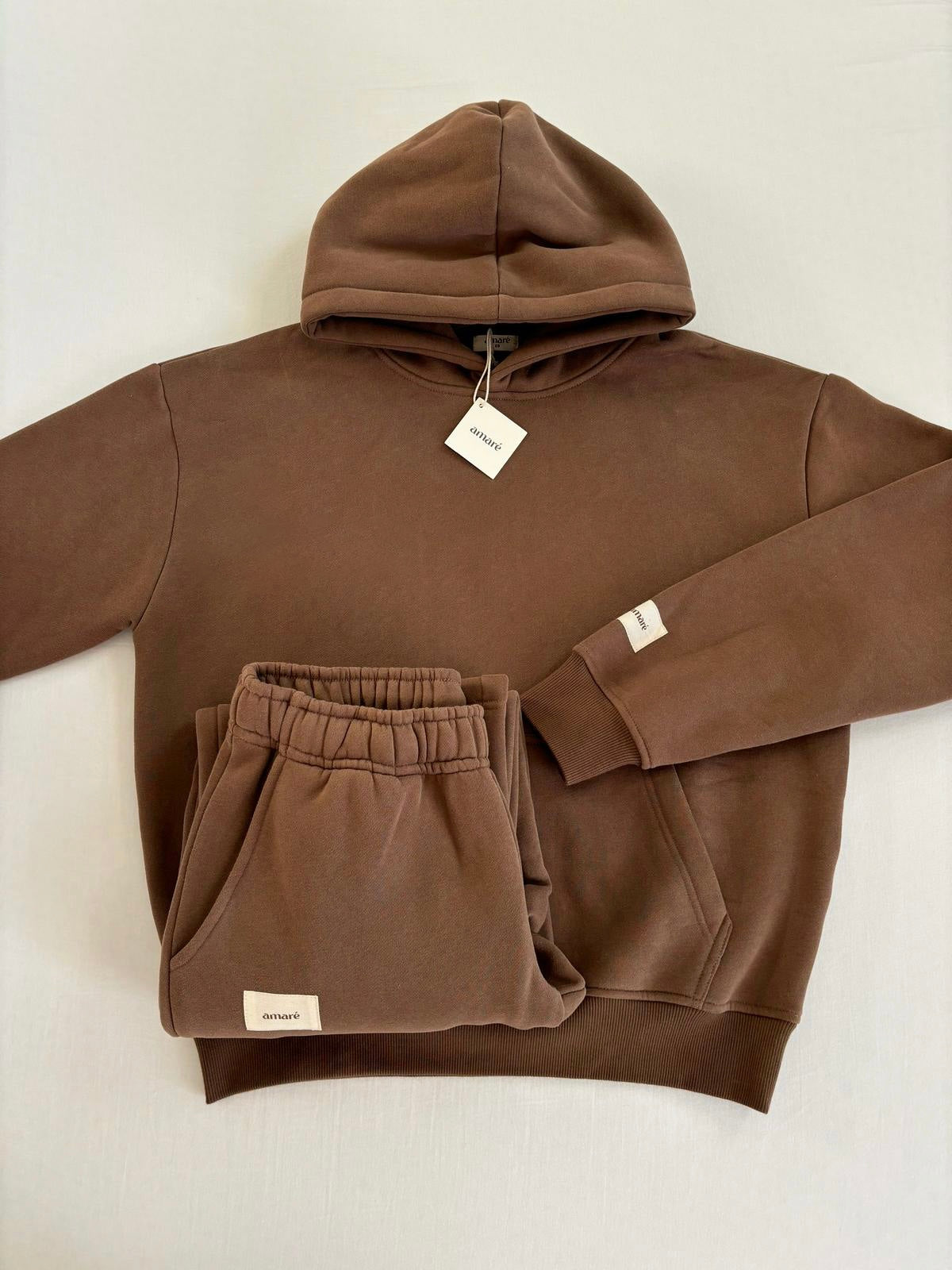 COZY Sweat à Capuche (cacao)