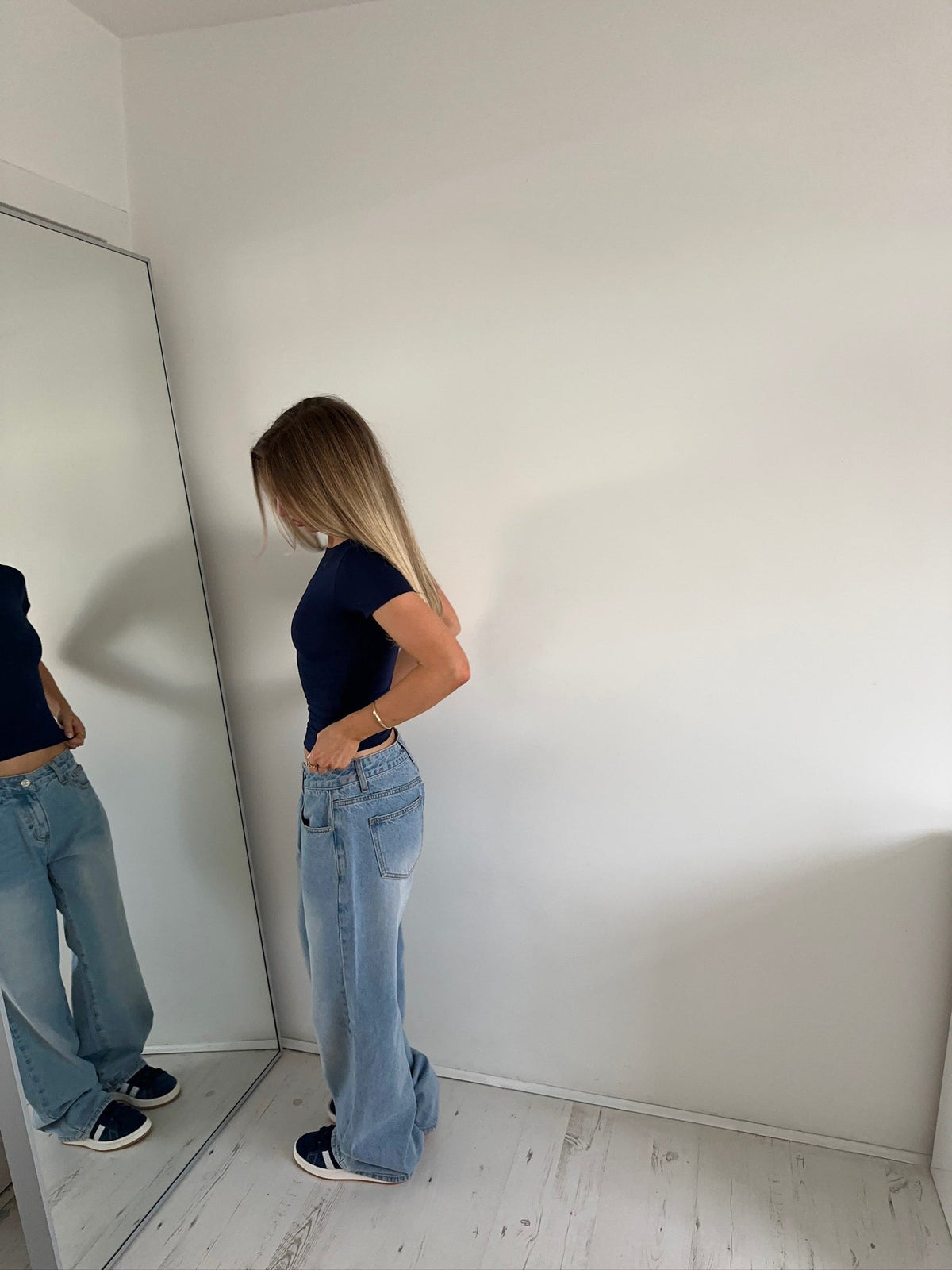 Bambou Faye top (bleu roi)