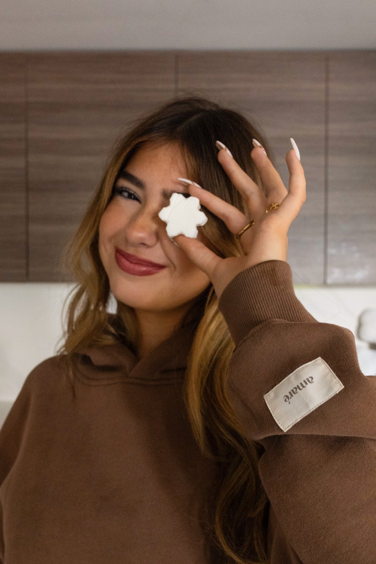 COZY Sweat à Capuche (cacao)