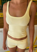 AMÉLIA DÉBARDEUR (JAUNE BANANE)