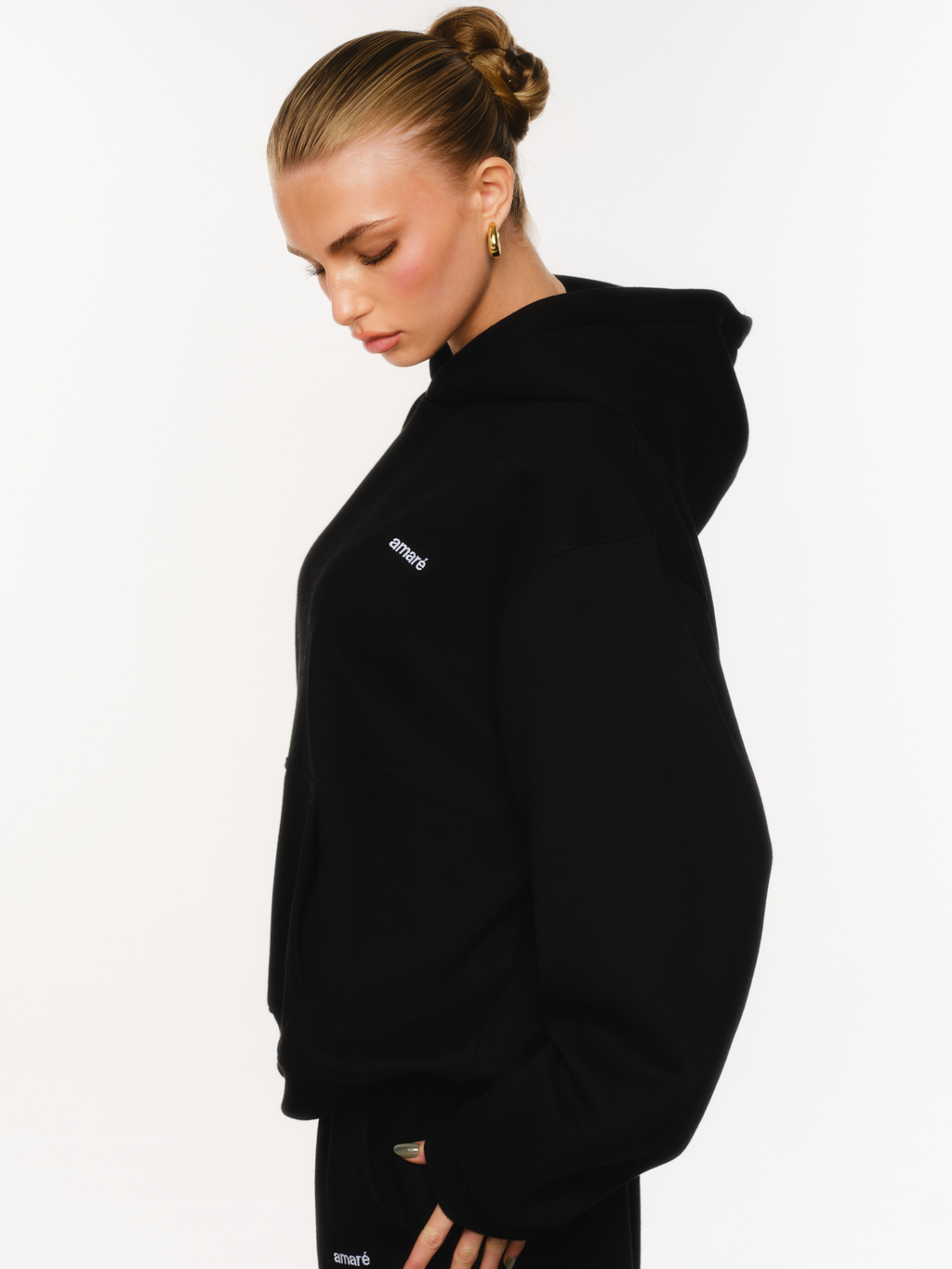SIGNATURE SWEAT À CAPUCHE (NOIR)