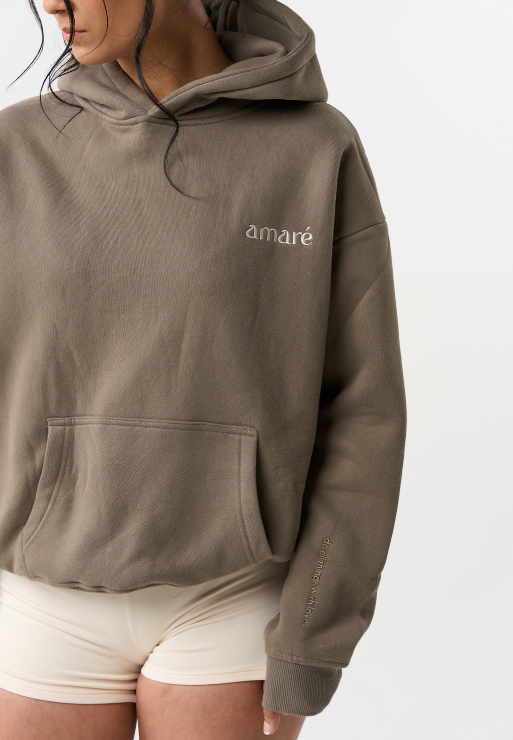 Sweat à Capuche D.A.T.W.L (noix de coco)