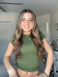 Bambou Faye top (matcha)